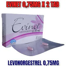 Cápsulas Evinet Levonorgestrel 0.75mg (2 unidades) — imagen 2